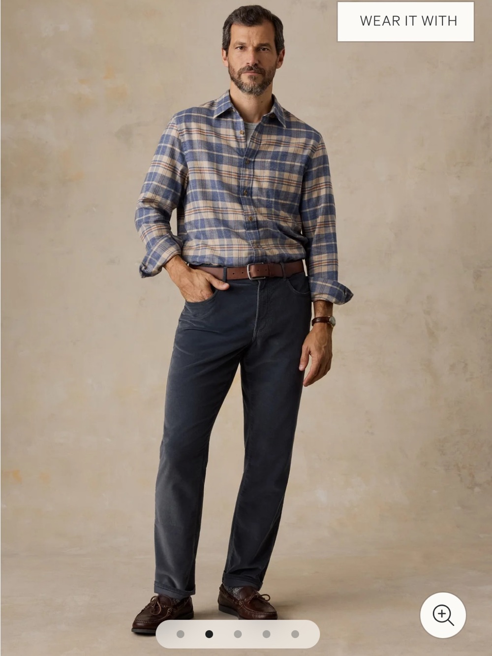 VGUC Faherty Stretch Terry Corduroy pants. Color is Steel River. 34W/32L